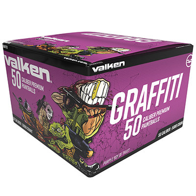 Valken 50 Caliber Graffiti Paintballs